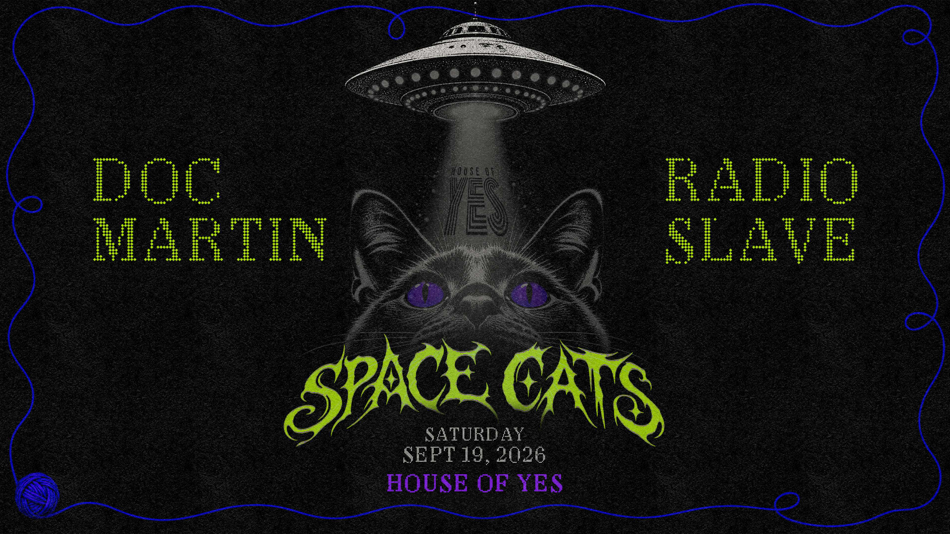 Space Cats: Doc Martin, Radio Slave, & Yushh Cover