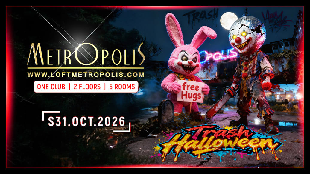 Trash Halloween - Metropolis Paris Cover
