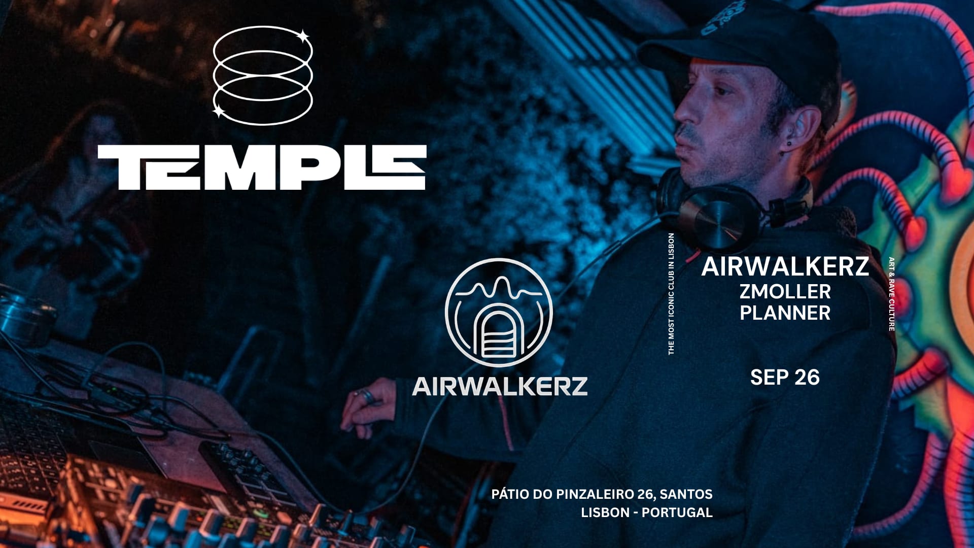 Temple Presents: Airwalkerz Cover