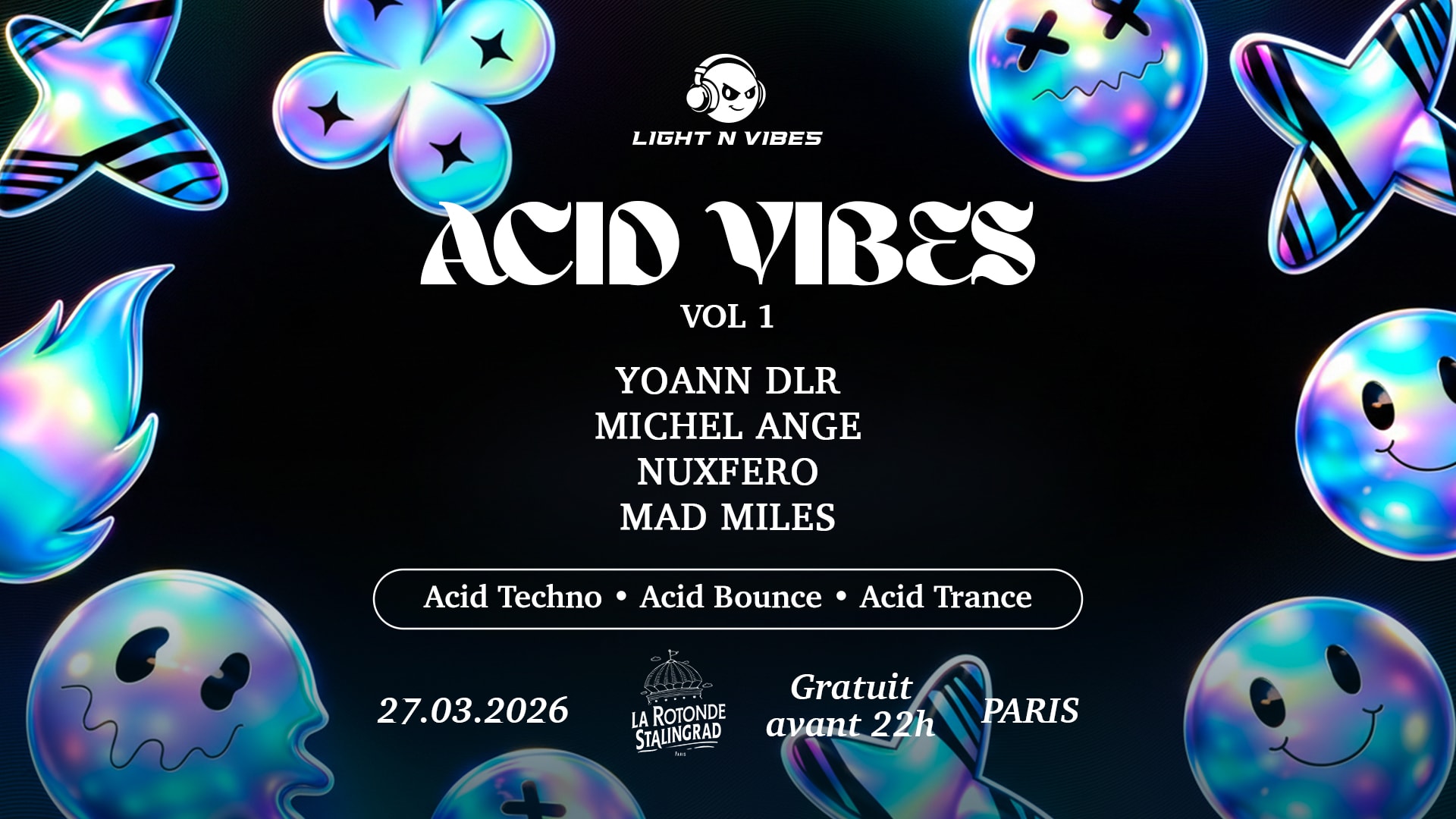 Acid Vibes Vol.1 Cover