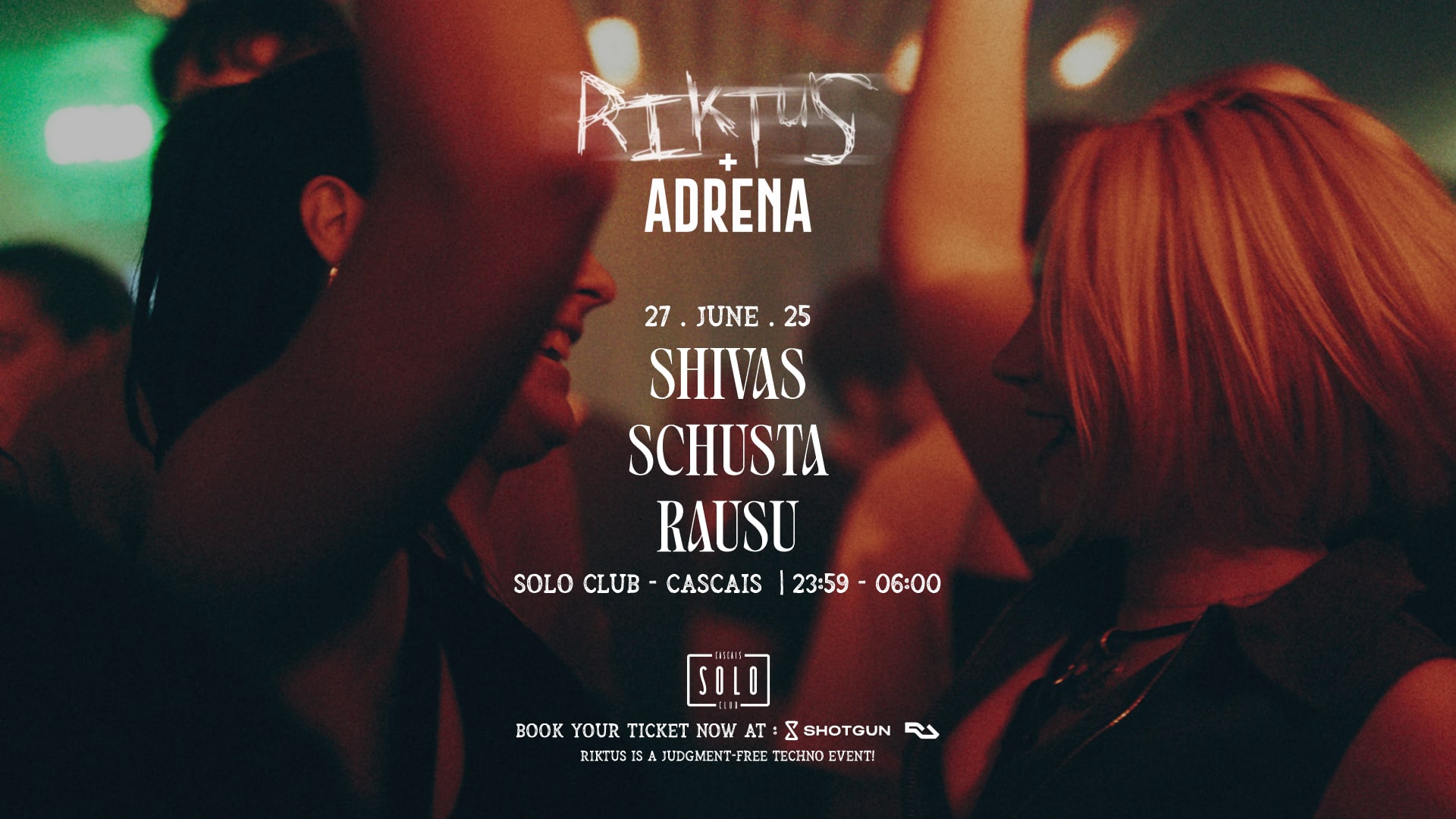 Riktus X Adrena Goes To Cascais With Shivas, Schusta & Rausu Cover
