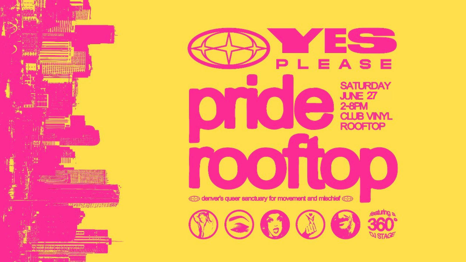 Yes Please - Rooftop Pride 2026 Cover