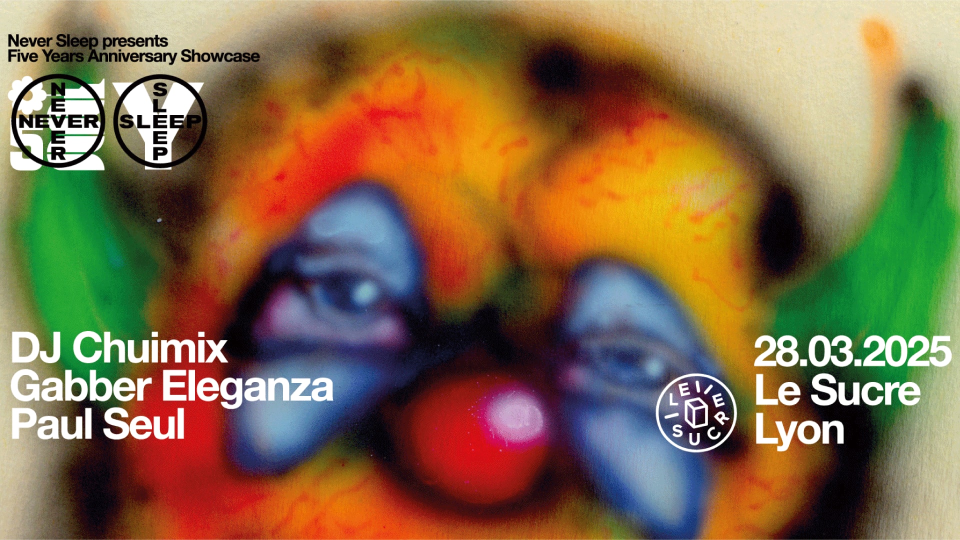 Gabber Club X Never Sleep : Paul Seul, Gabber Eleganza... Cover