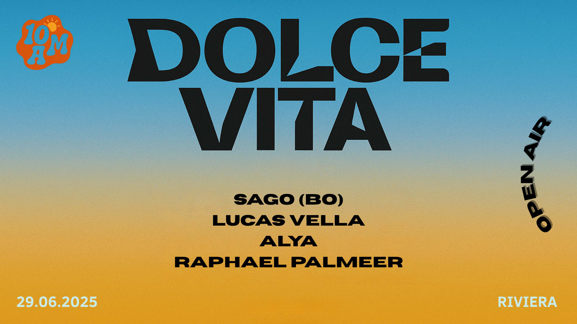 Open Air - 10am X Riviera Cover