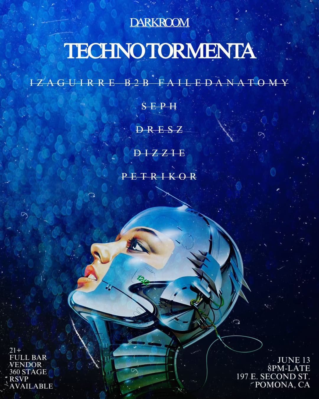June 13 Techno Tormenta Cover