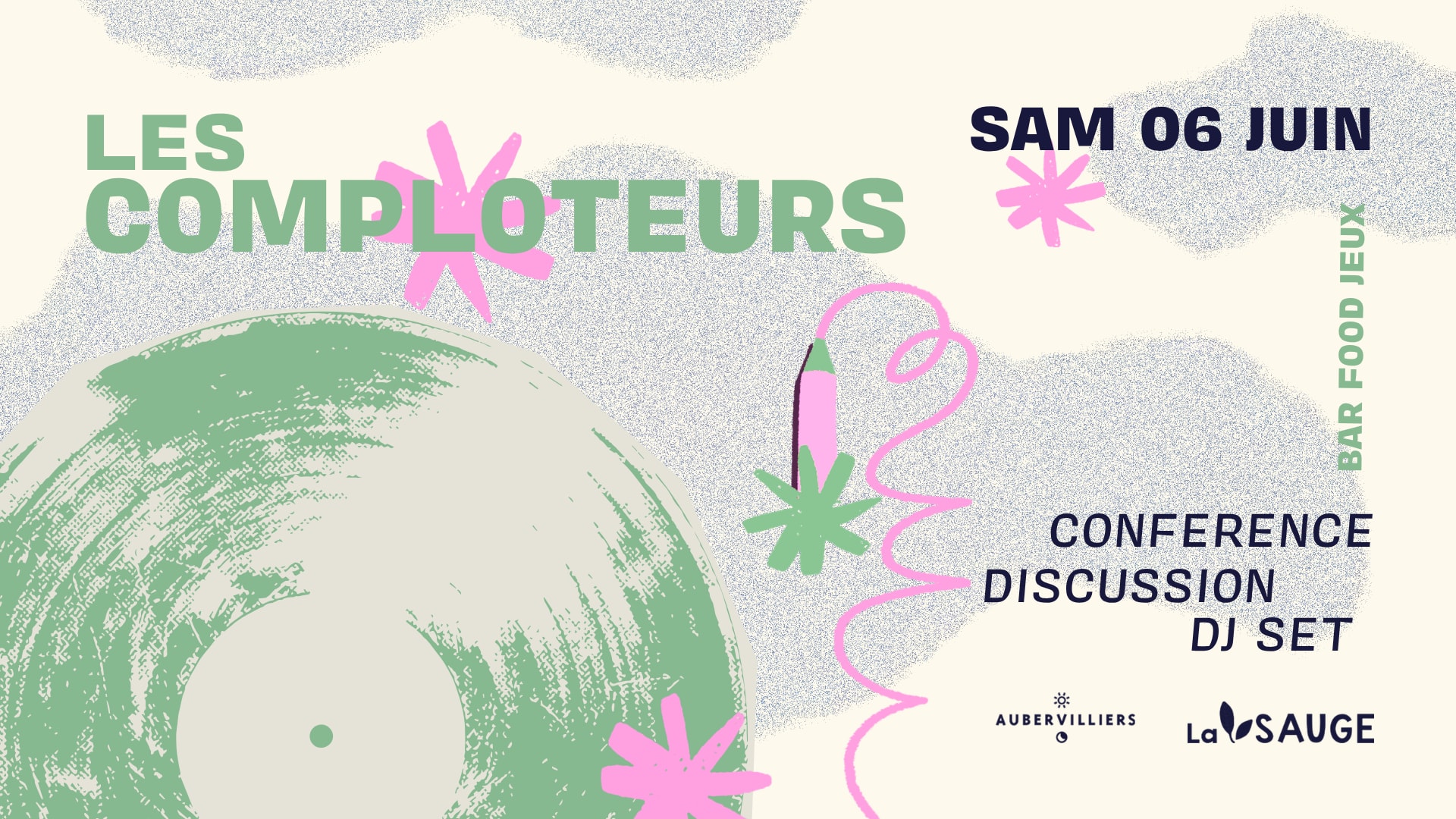 Les Comploteurs @ Terre Terre : Talk & Dance Cover
