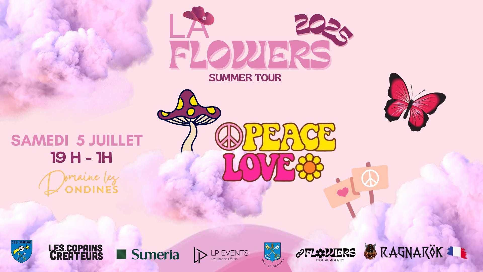 Peace & Love 5 Juillet Cover