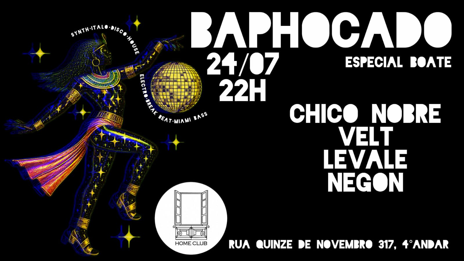 Baphocado Especial Boate Cover