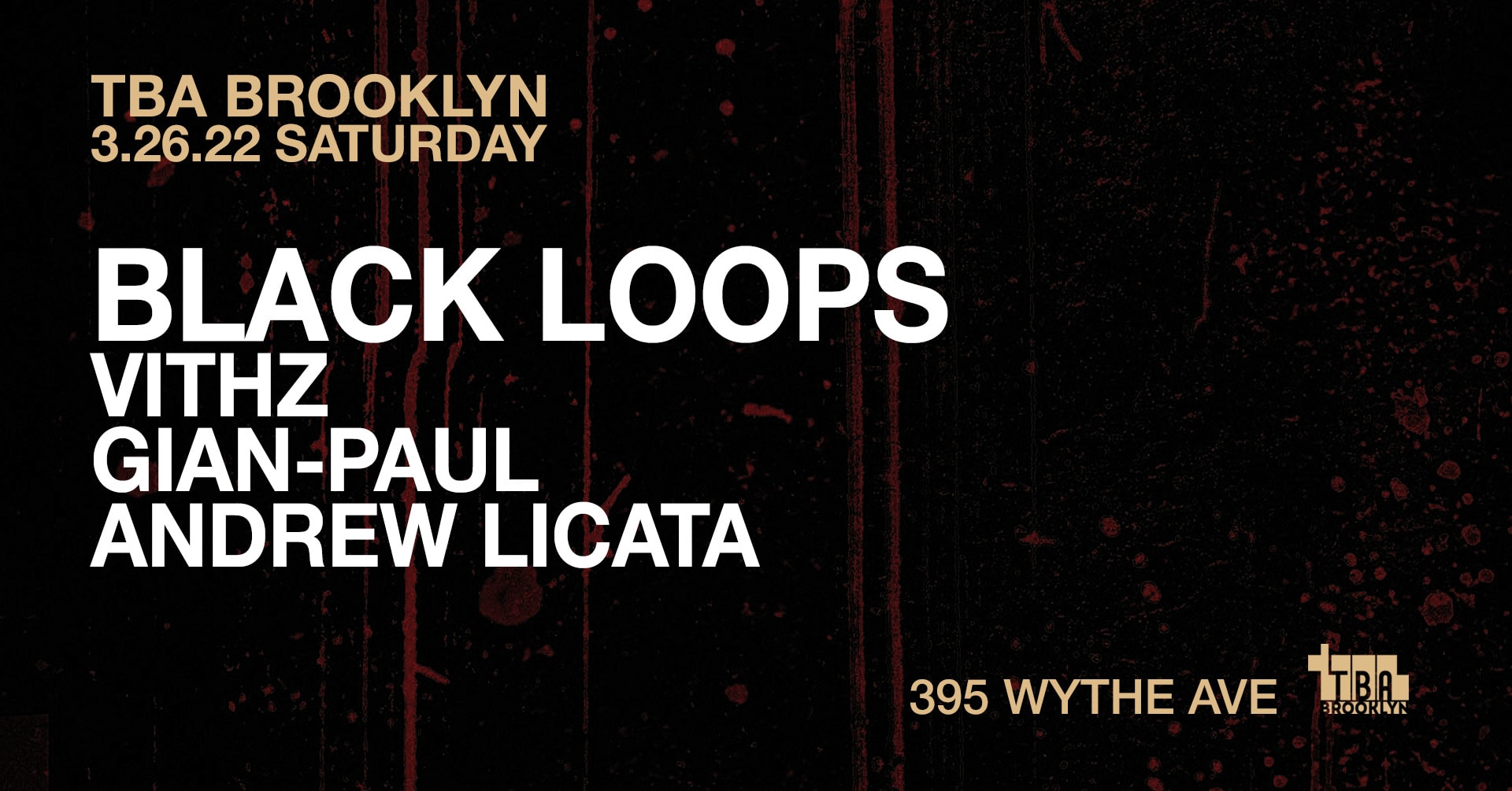 Tba Night W/ Black Loops Cover