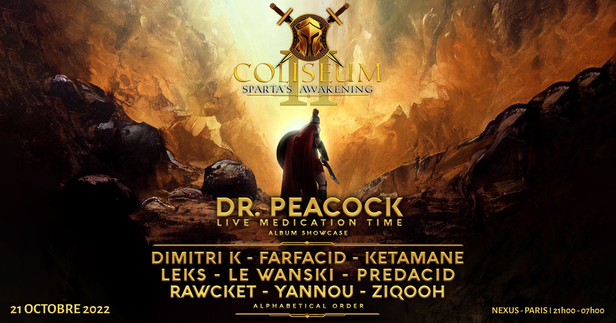 Coliseum II - Sparta's Awakening Cover