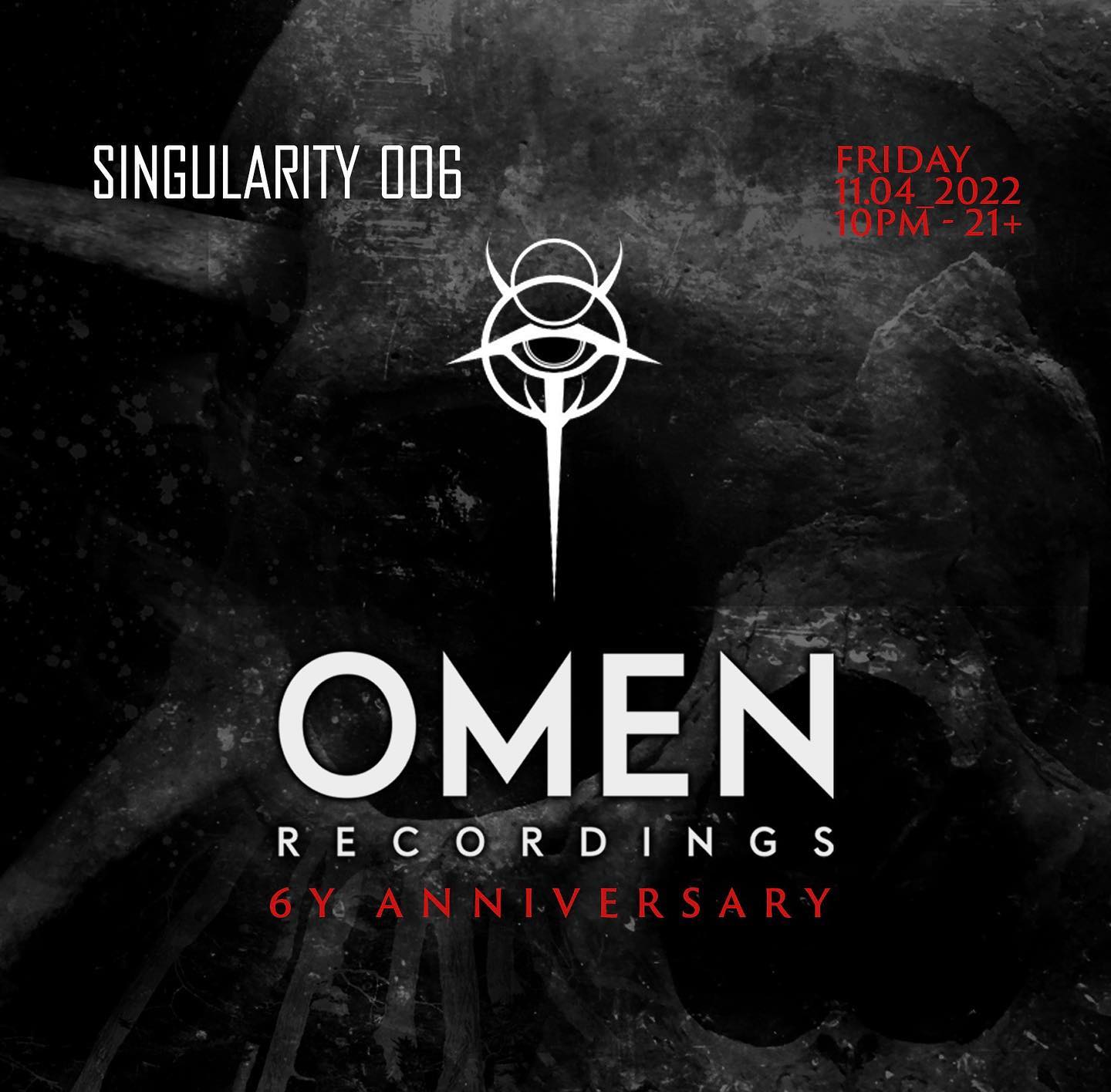 Singularity 006 - Omen 6 Years Cover