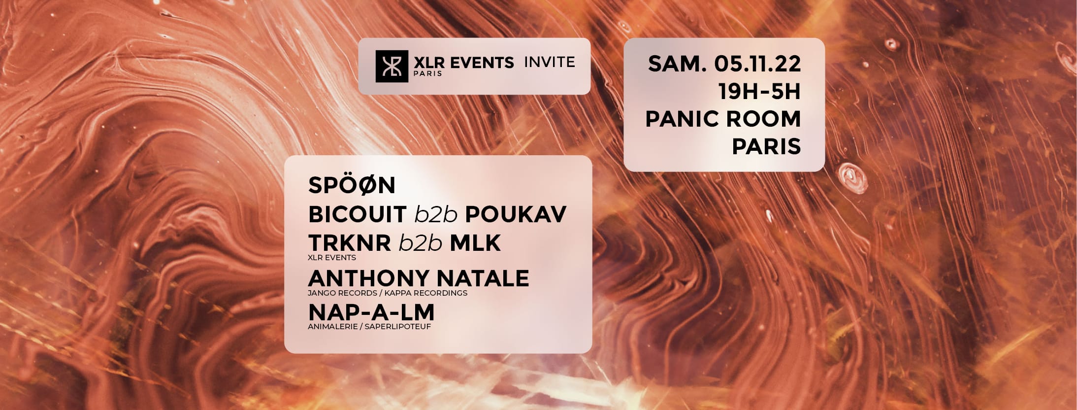 Xlr Events Pres. Anthony Natale, Nap-A-Lm, Trknr & More Cover