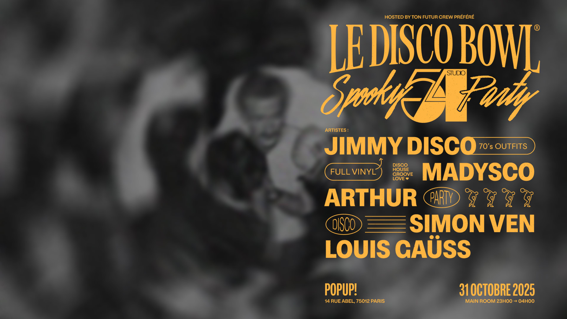 Le Disco Bowl : Halloween Party ! Cover