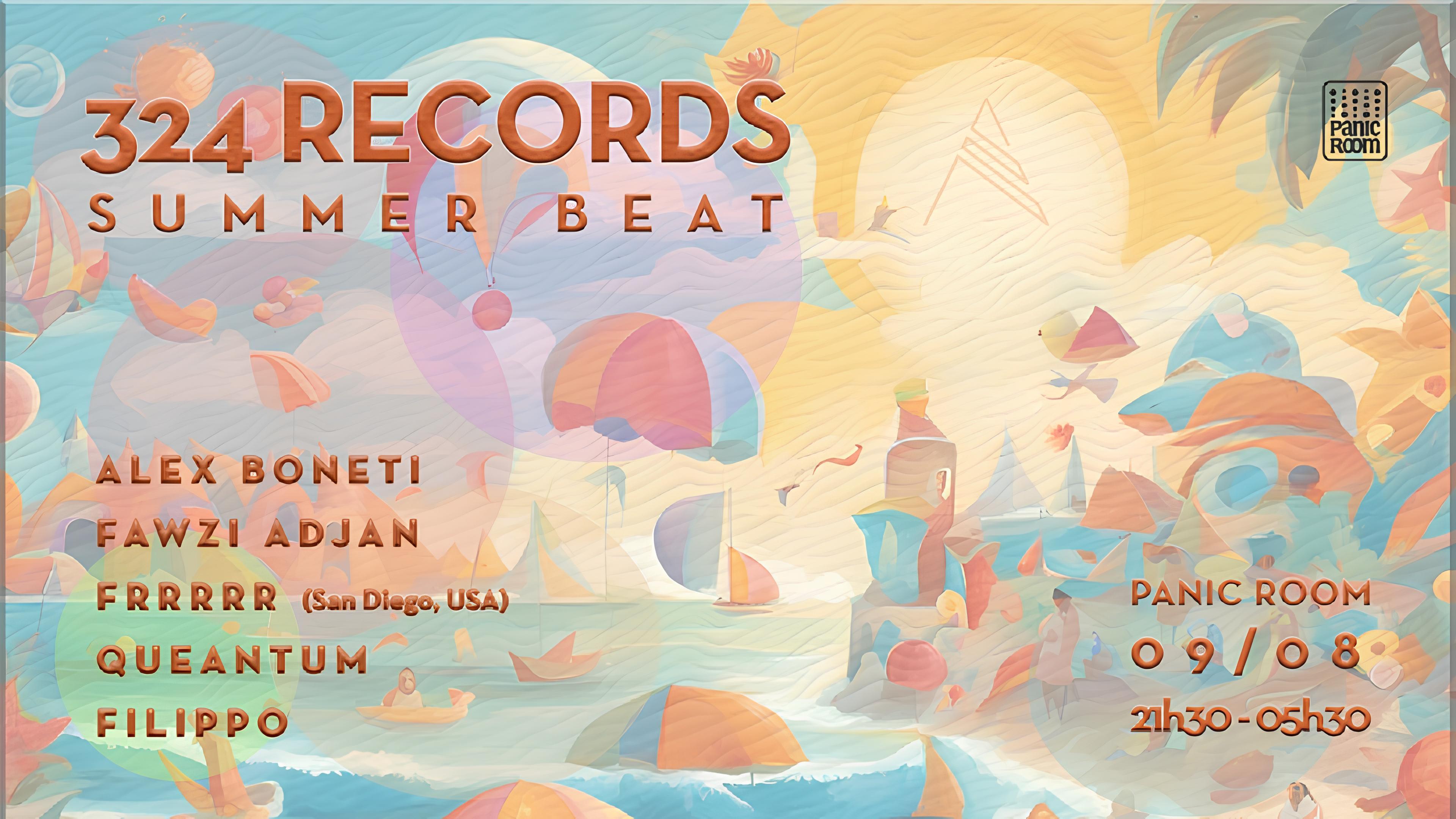 324 Records/ Summer Beat Cover