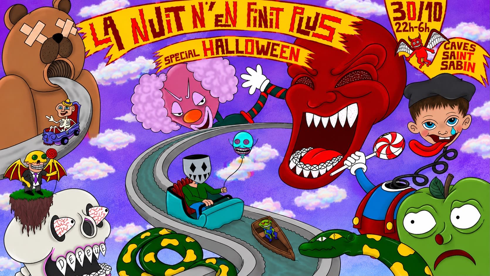 La Nuit N'en Finit Plus #3 - Spécial Haloween Cover