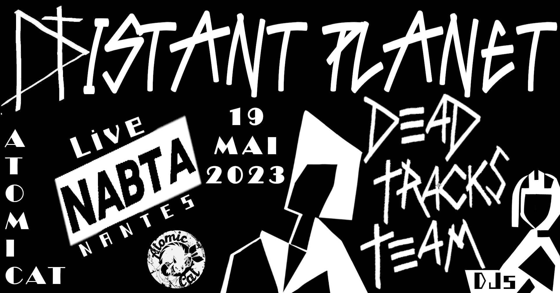 Distant Planet #7-Live Nabta + Dj Sets @Atomic Cat 190523 Cover