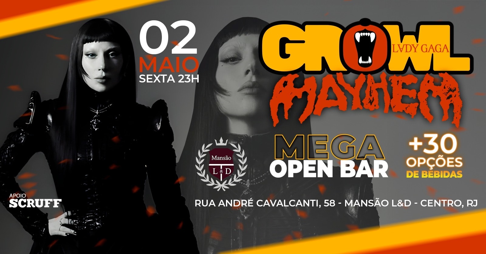 Growl Mayhem - Mega Open Bar Cover