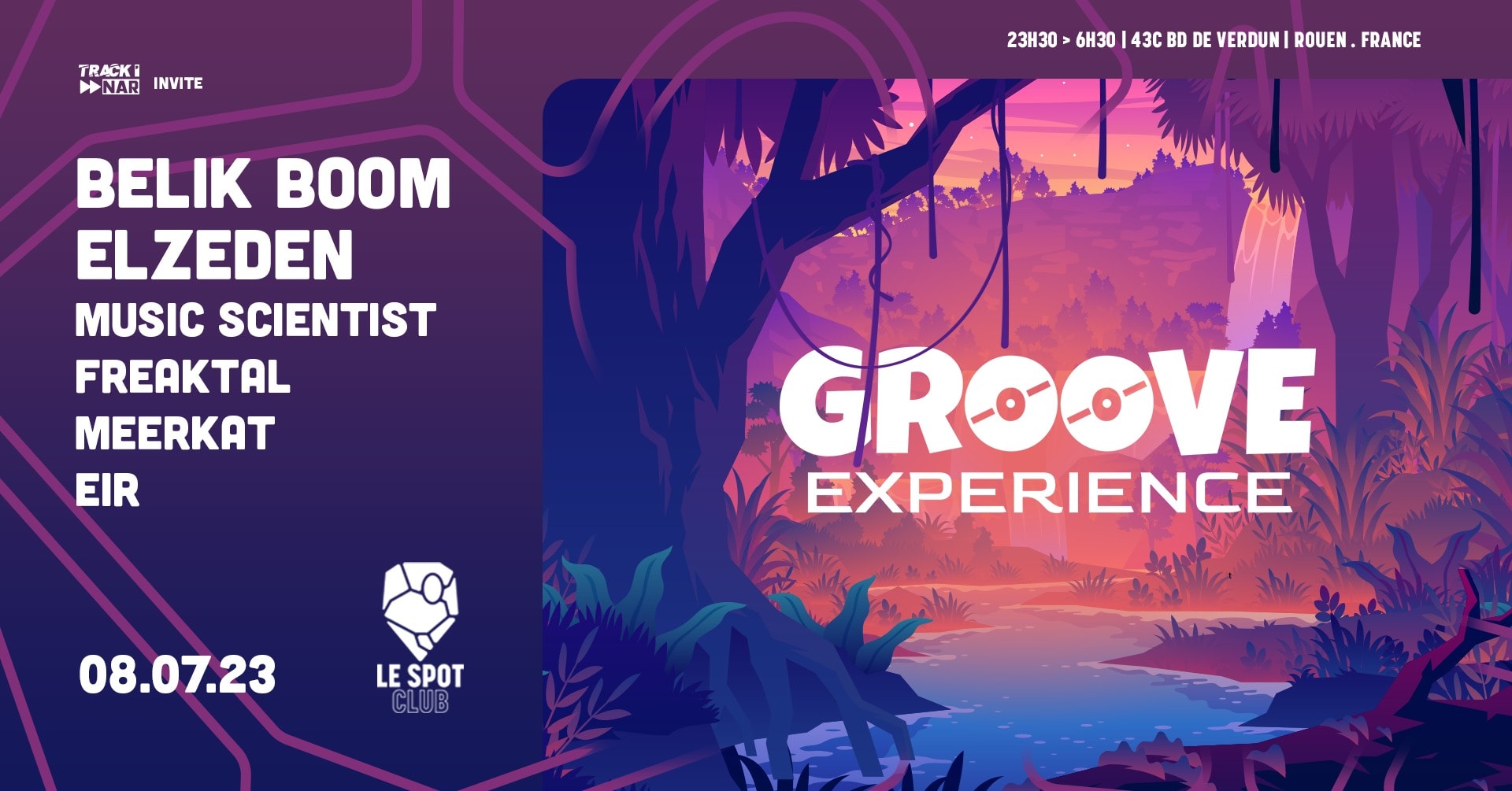 Belik Boom / Elzeden | Track'nar Pres. Groove Experience Cover