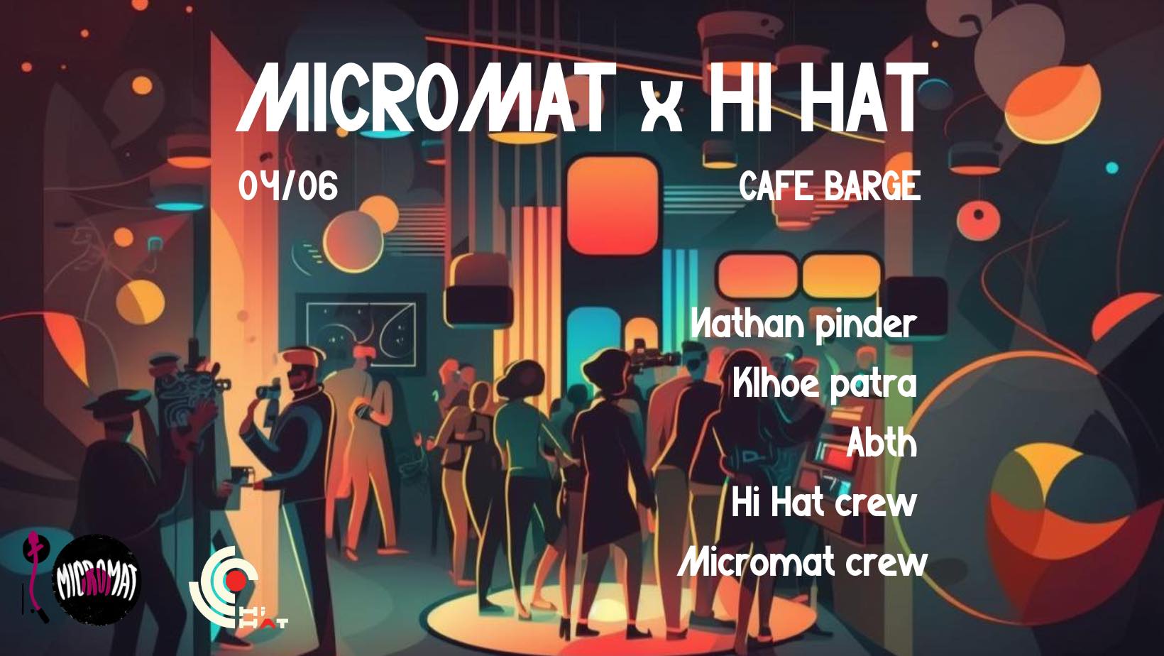 Micromat Xhi Hat: Afterparty /Nathan Pinder/Kloe Patra/Abth Cover