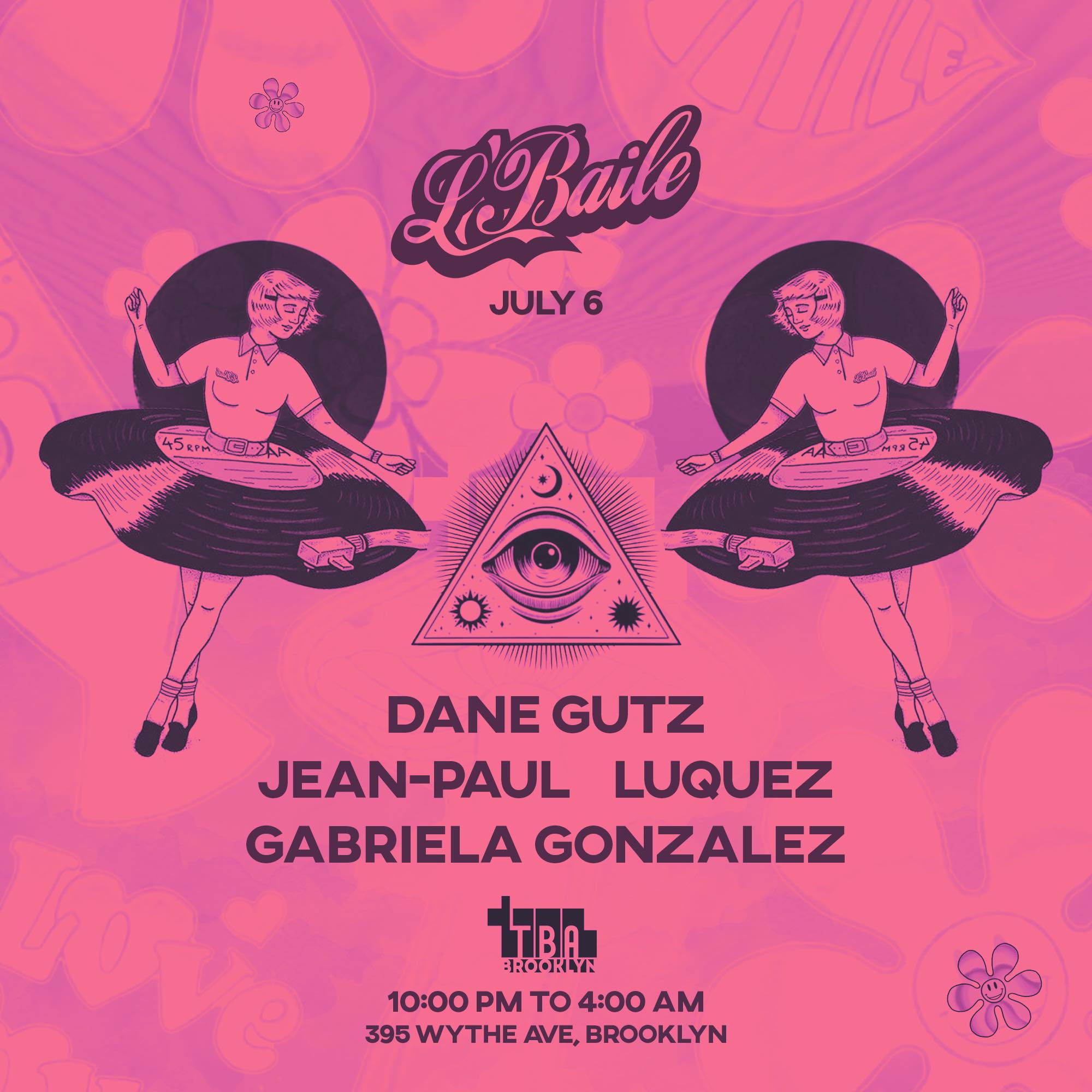 L'baile W/ Dane Gutz, Jean-Paul, Luquez Cover