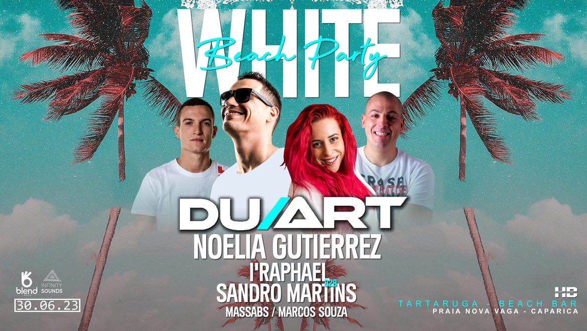 Beach Party Duart, Noelia Gutierrez @ Tartaruga Beach Bar Cover