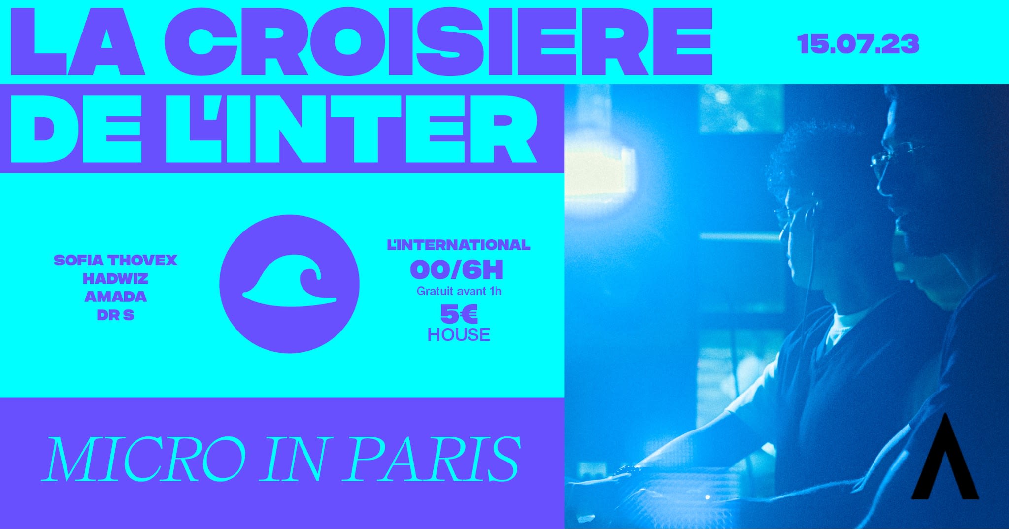La Croisière De L'inter: Micro In Paris ! Cover