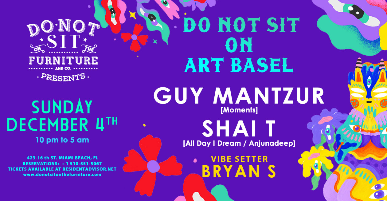 Do Not Sit On Art Basel Closing  Ft Guy Mantzur & Shai T  Cover