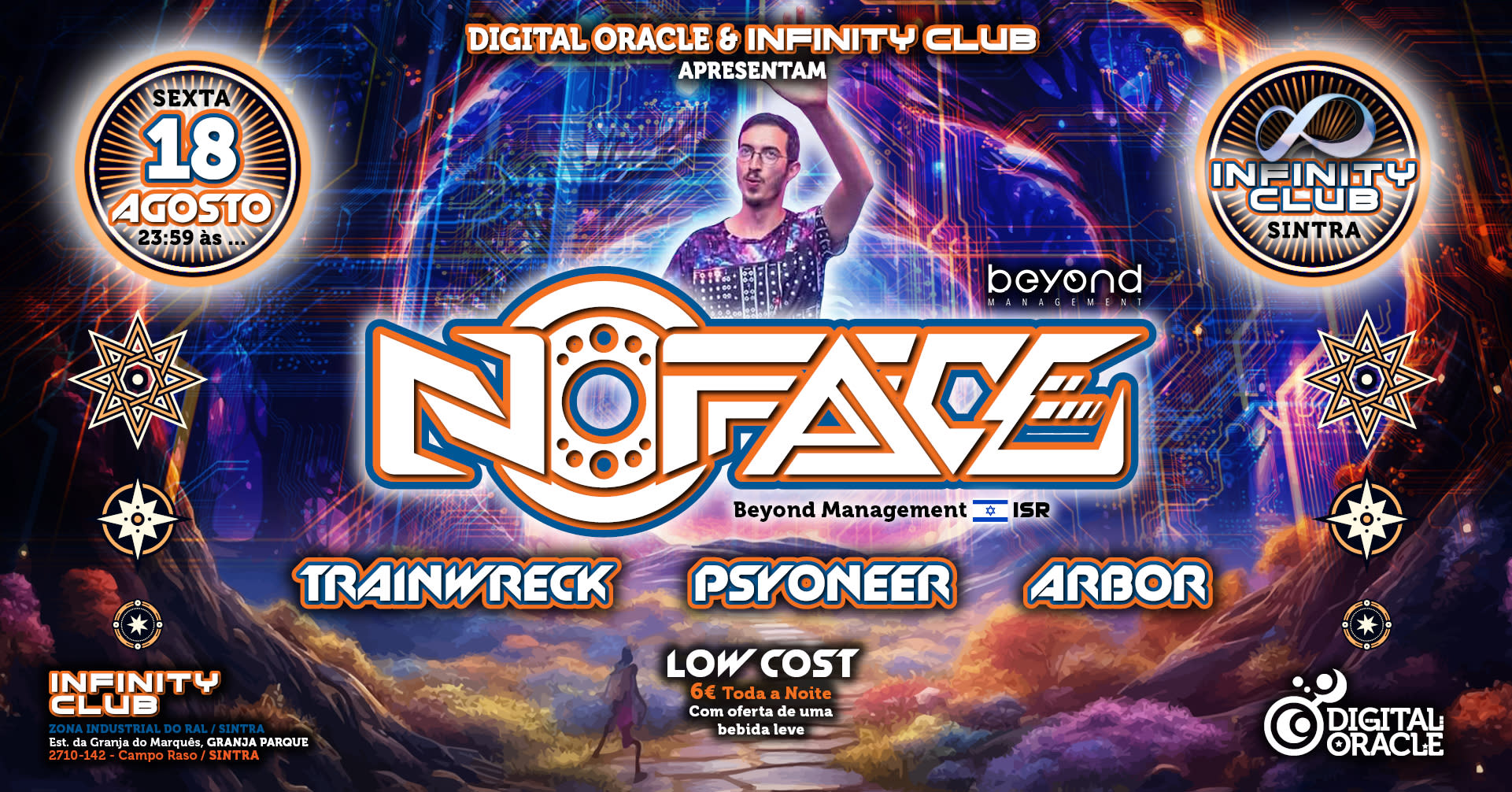 Noface@Infinity Club Cover