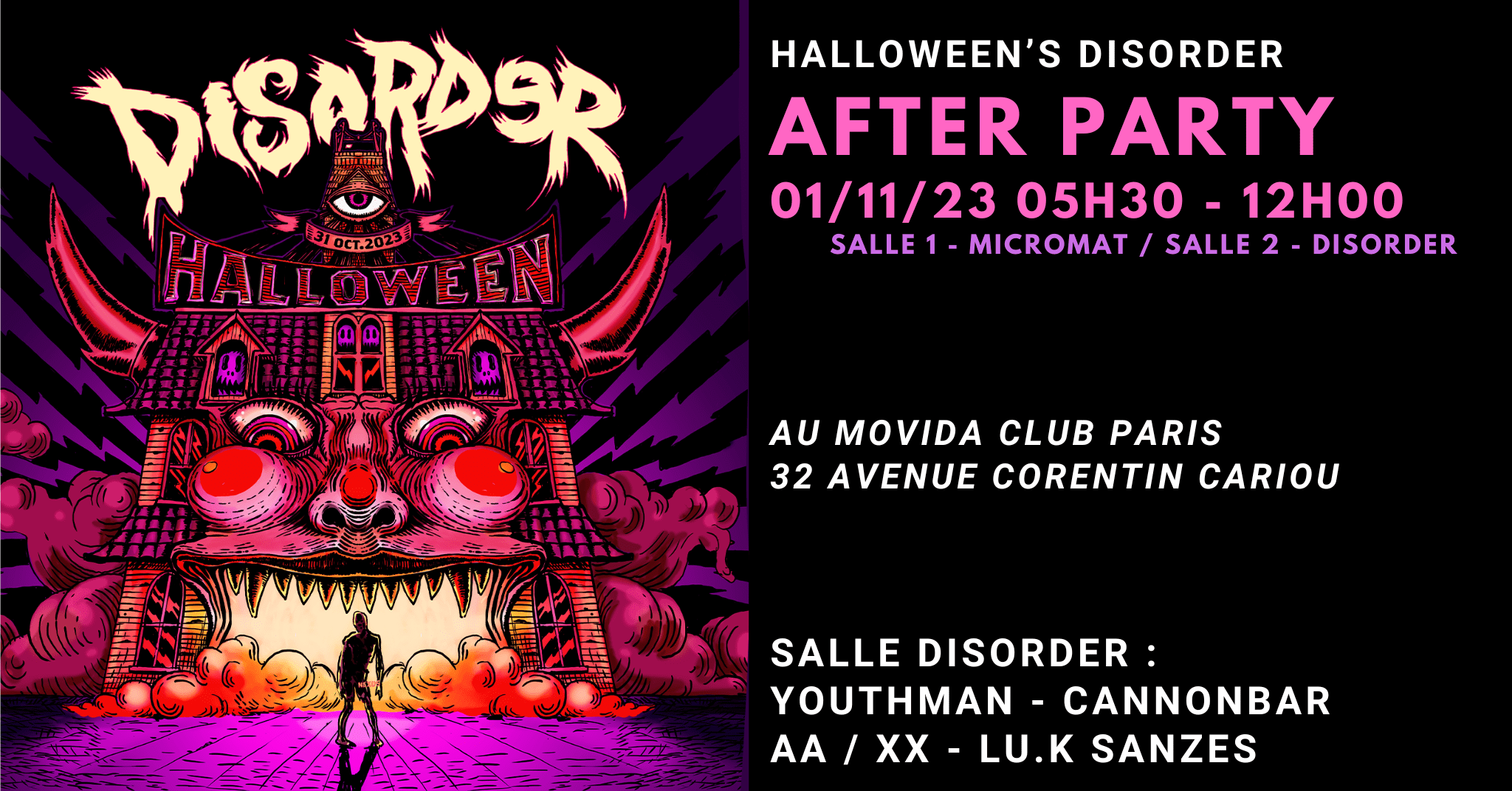 After Halloween's Disorder 2 Scènes Avec Disorder & Micromat Cover