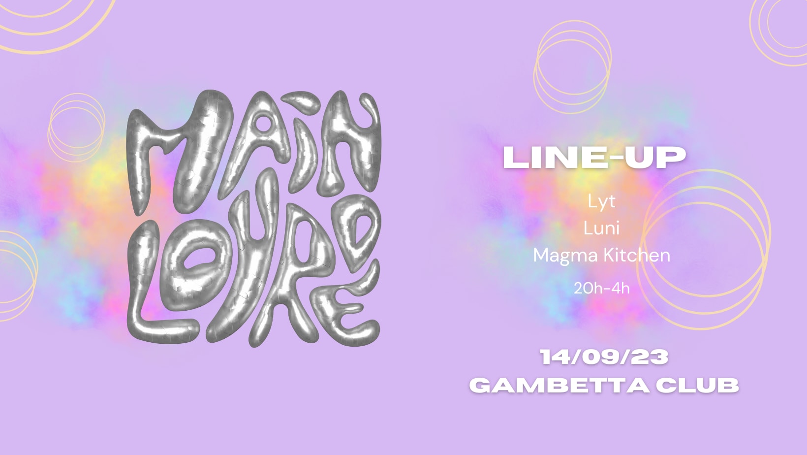 La Main Lourde Au Gambetta Club Cover