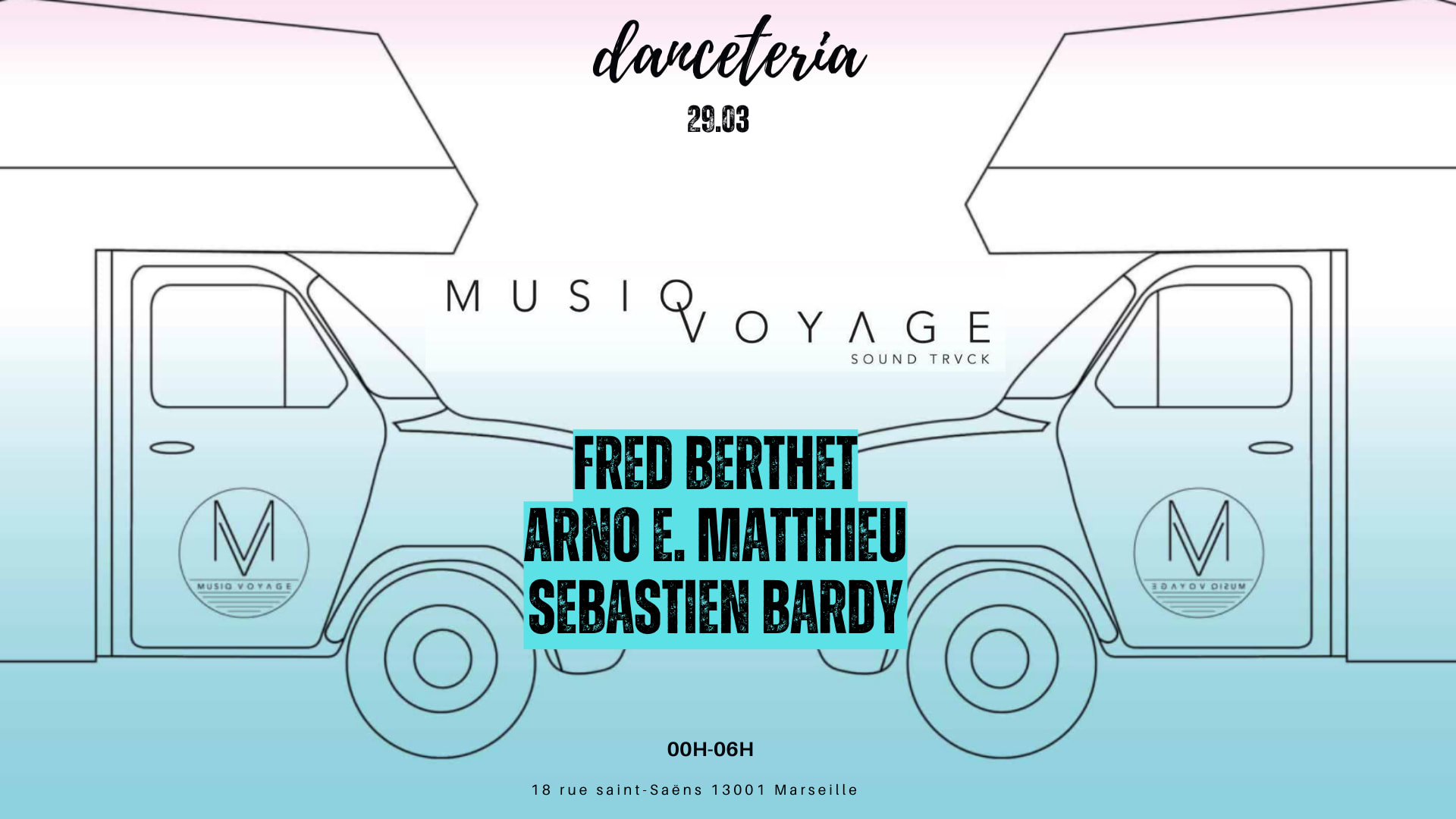 Musiq Voyage (Arno E Mathieu, Sebastien Bardy, Fred Berthet) Cover