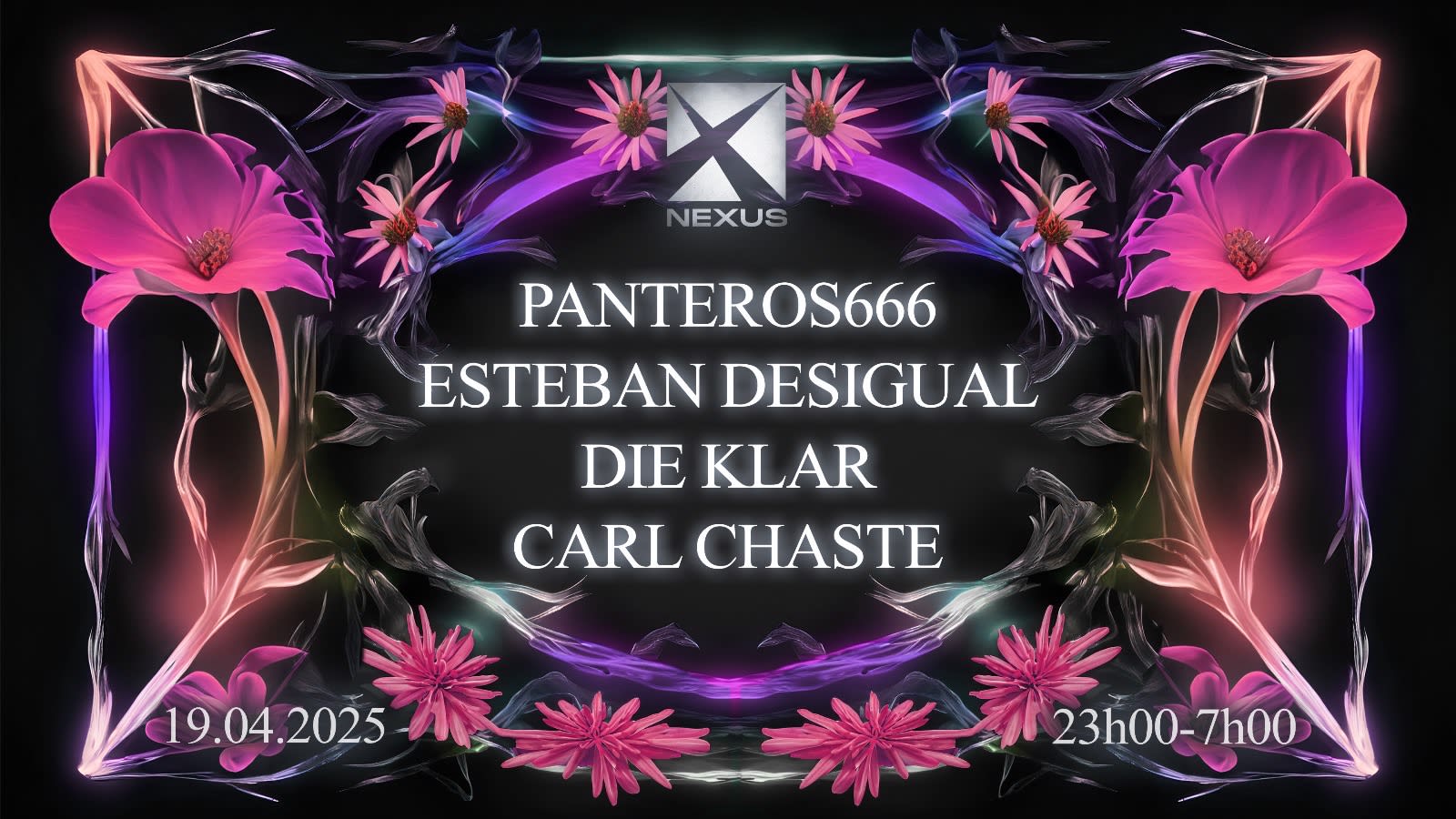 Nexus : Panteros666 | Esteban Desigual | Die Klar & More Cover