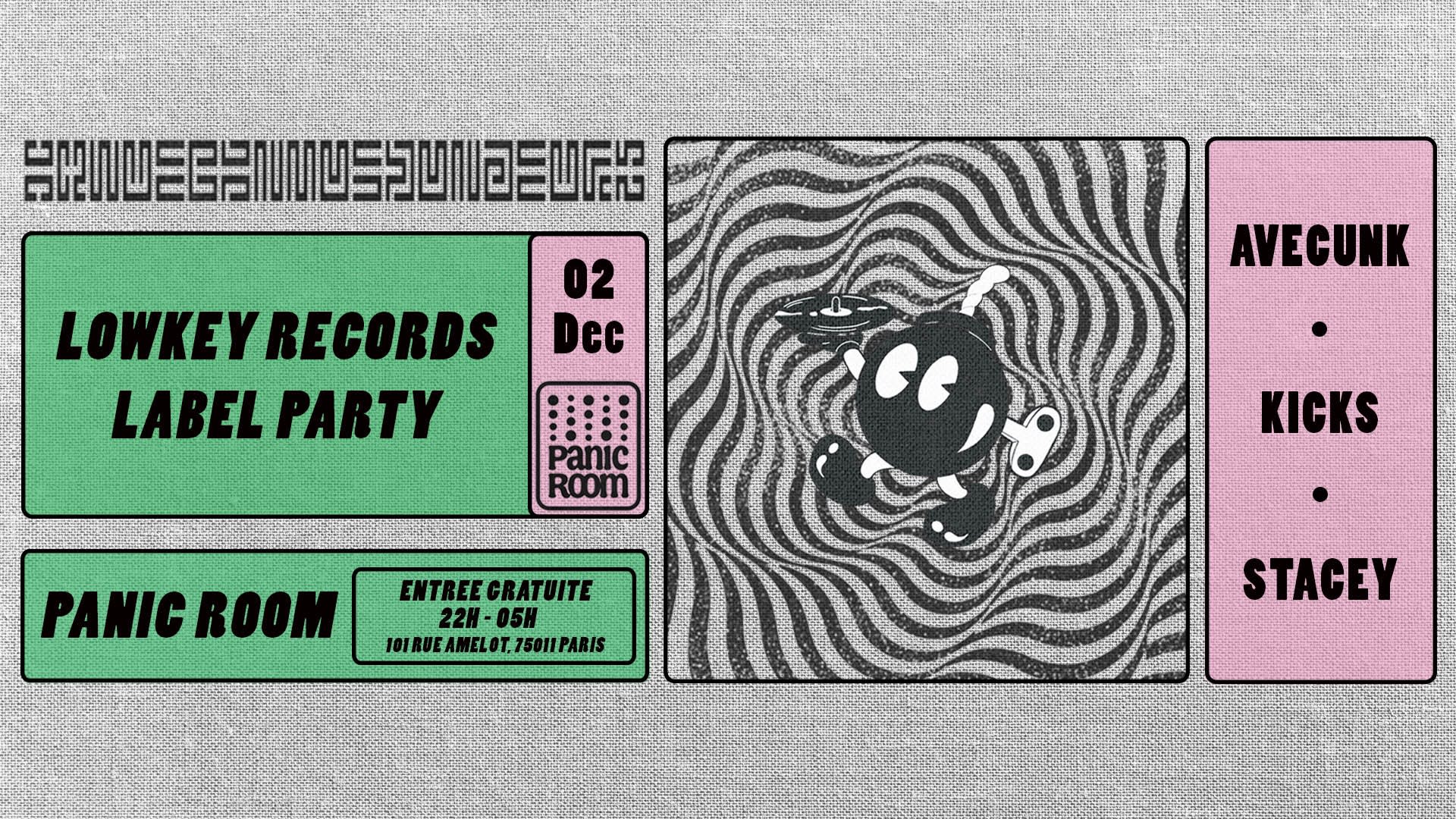 Lowkey Records @ Panic Room Cover