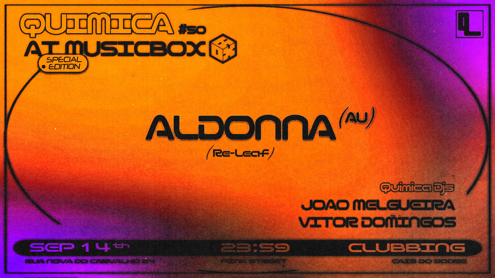 Química #50 With Aldonna, João Melgueira, Vitor Domingos Cover
