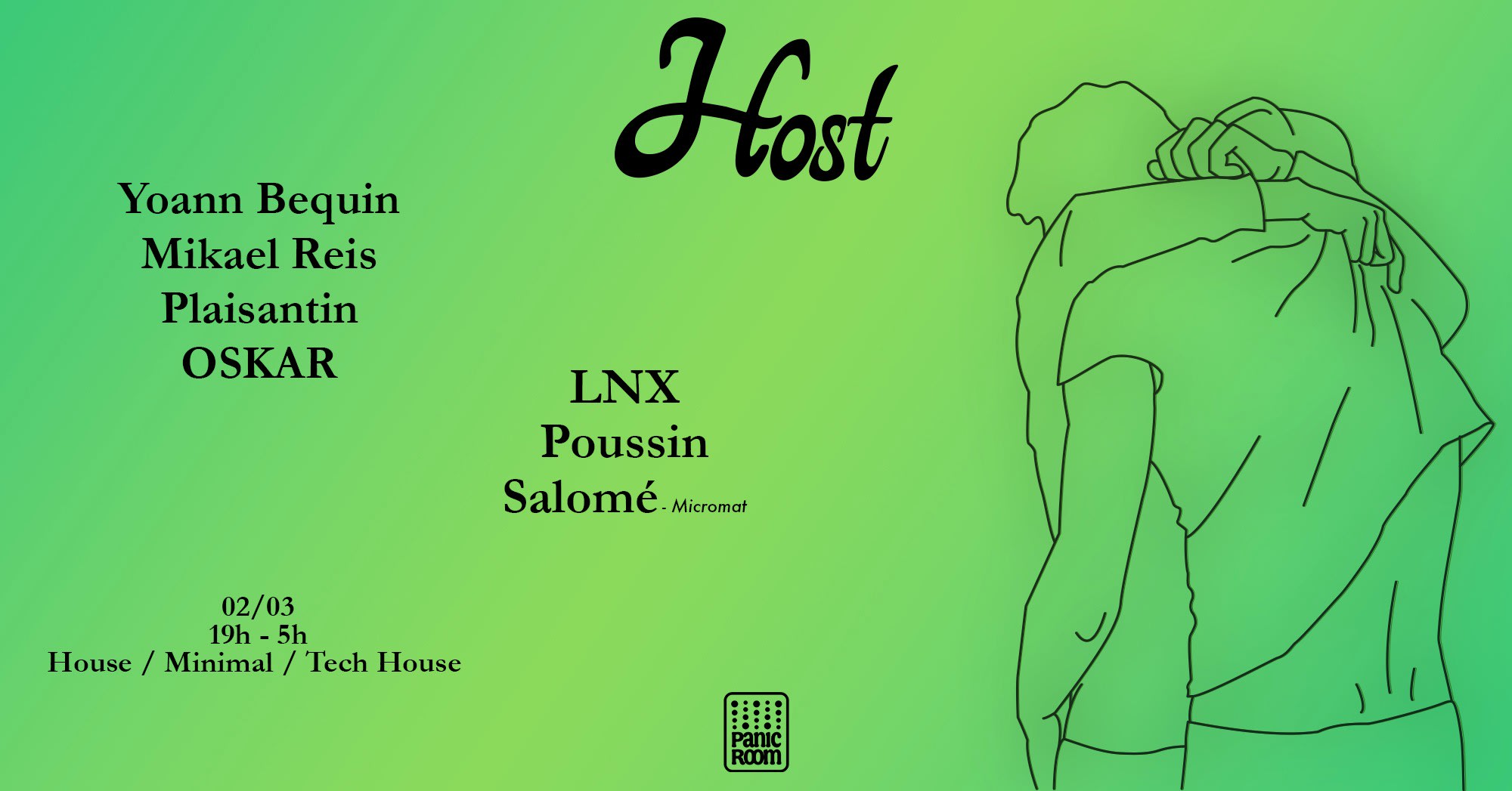 Host Invite Salomé, Poussin, Lynk + Yoann Bequin & More Cover