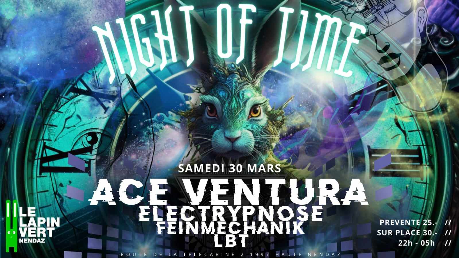 Night Of Time - Ace Ventura & More Cover