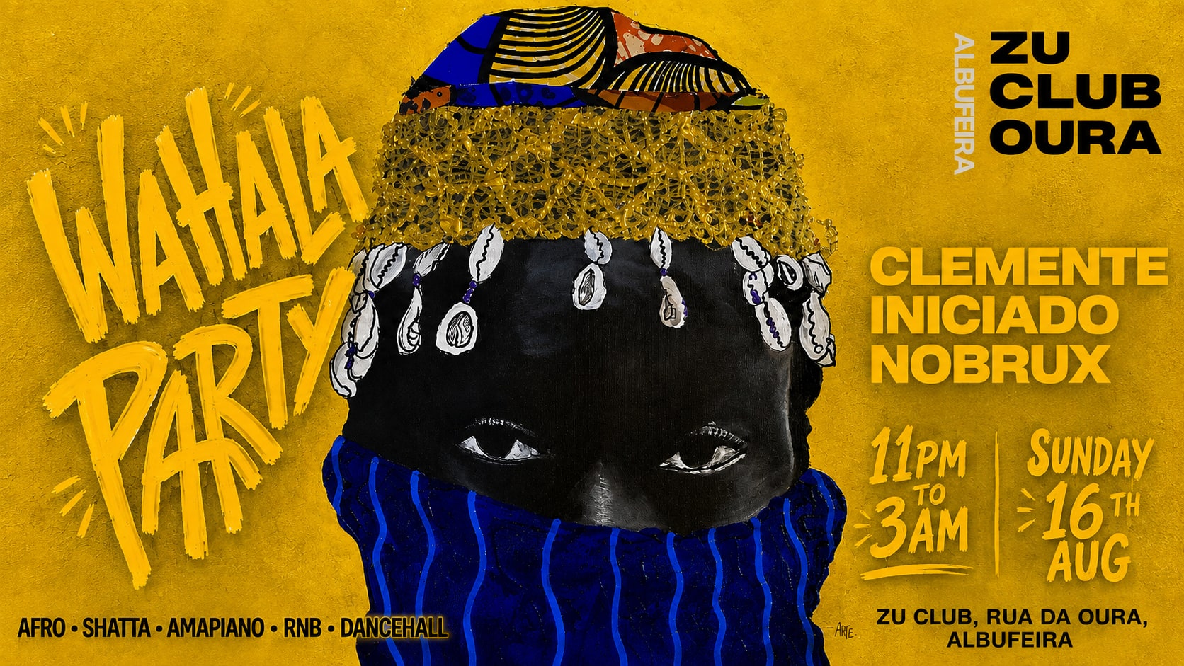 Wahala X Zu Club Afroparty Cover