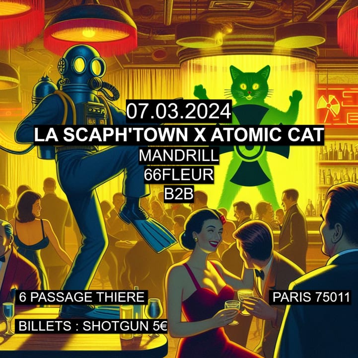 Scaphtown X Atomic Cat Cover