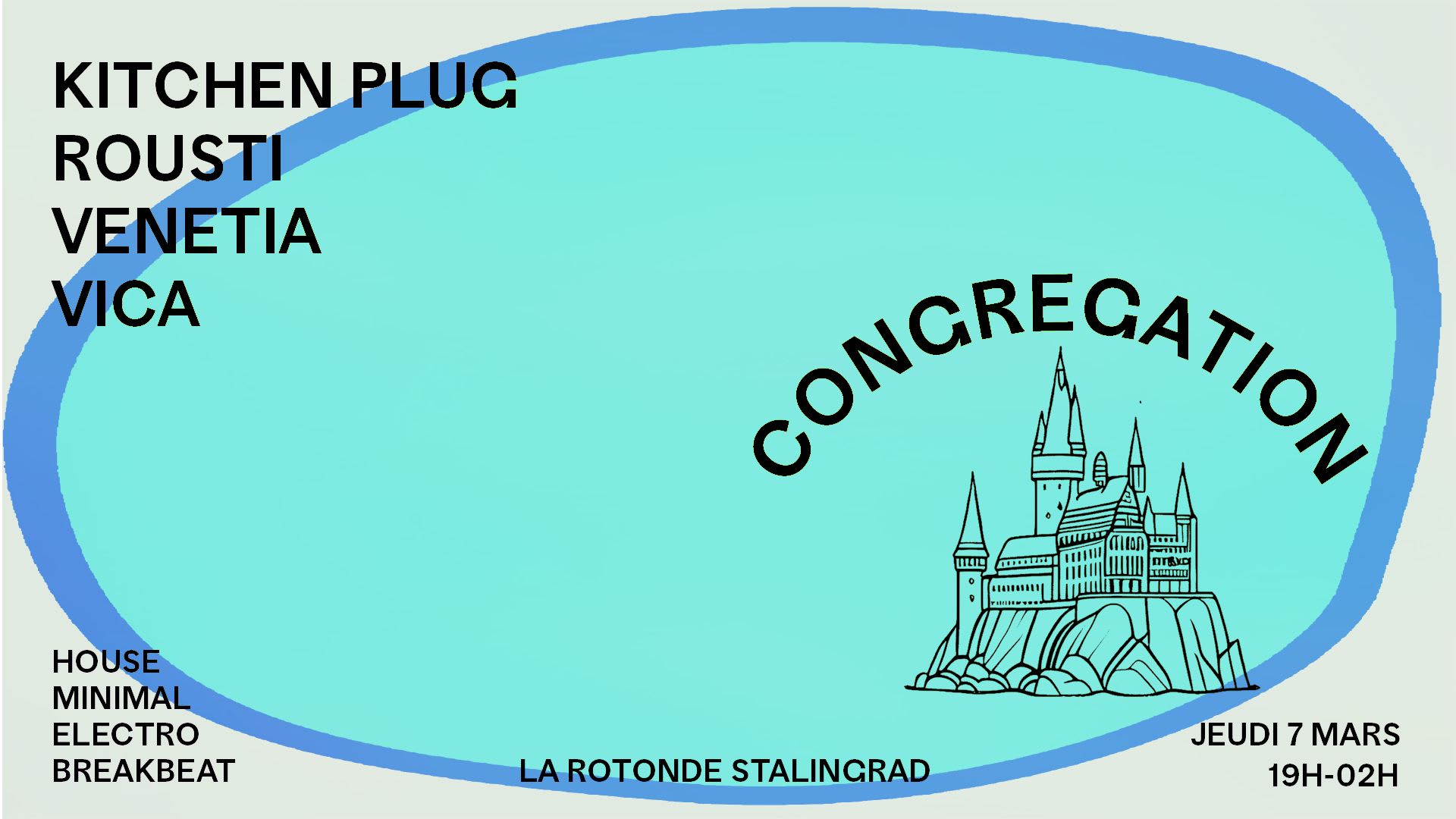 Congregation Kitchen Plug @ La Rotonde Stalingrad Cover