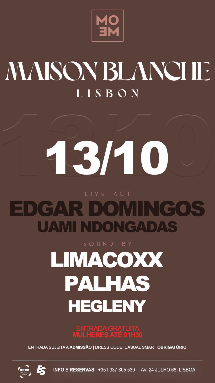 Maison Blanche X Mome Club Cover