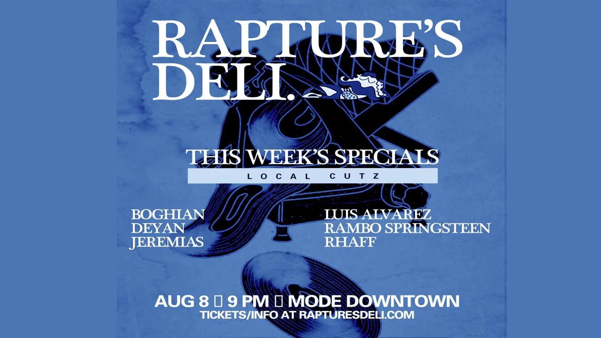 Rapture's Deli - Local Cutz Only Cover