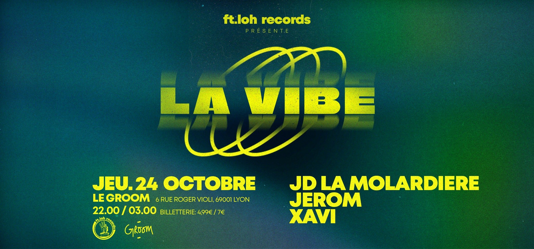 La Vibe / Ft.Loh Records / Jd La Molardiere, Jerom., Xavi Cover