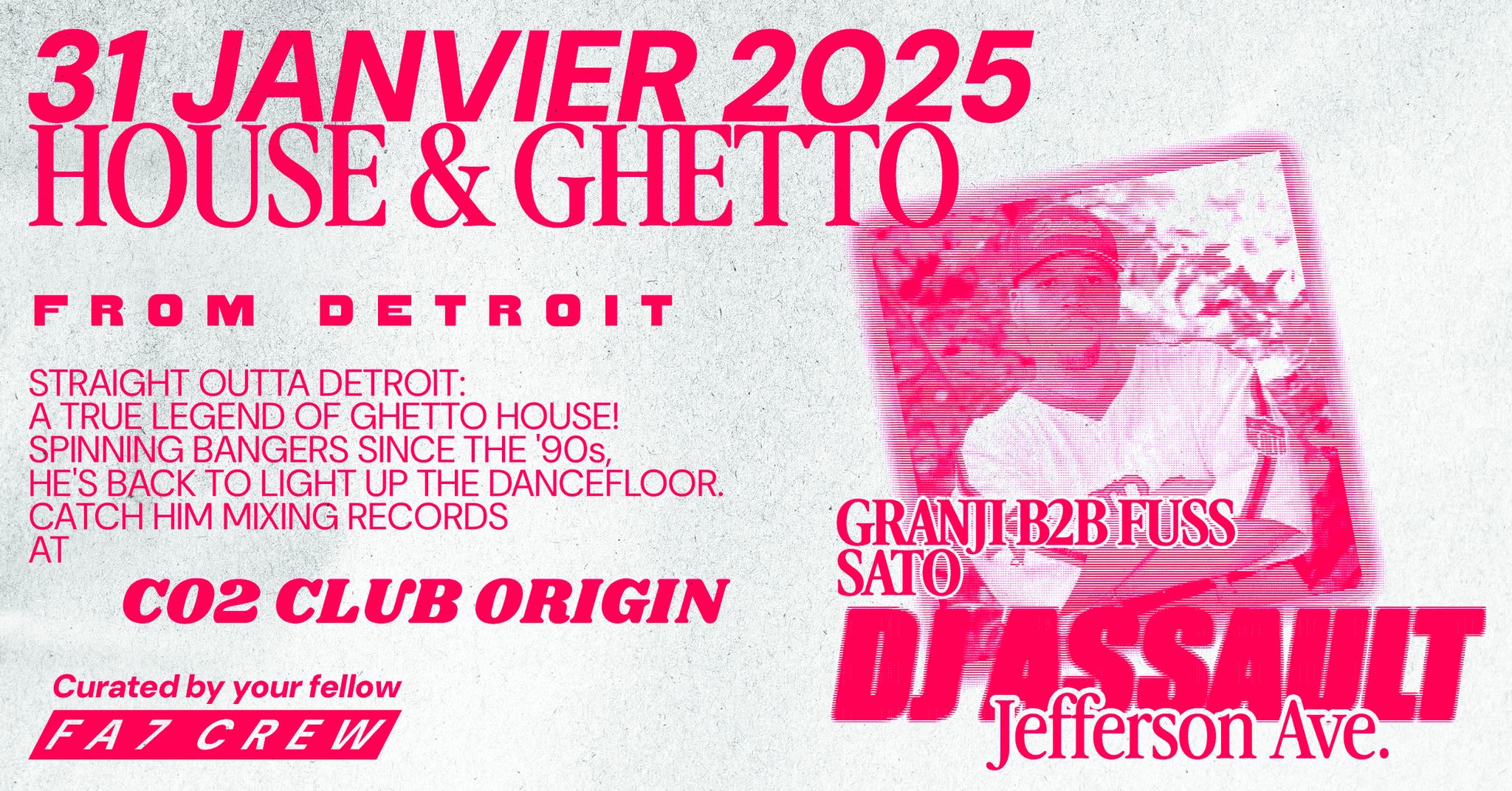 Fa7 Crew Invite Dj Assault @Co2 Cover
