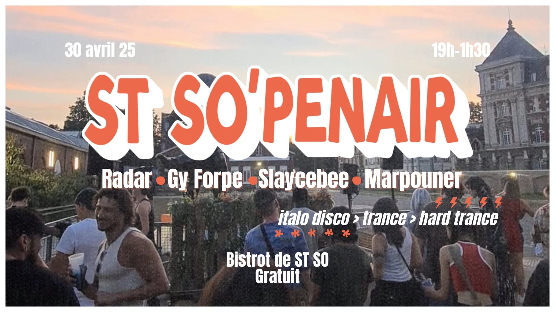 St So'penair - From Italo Disco Toi Hard Trance ! Cover