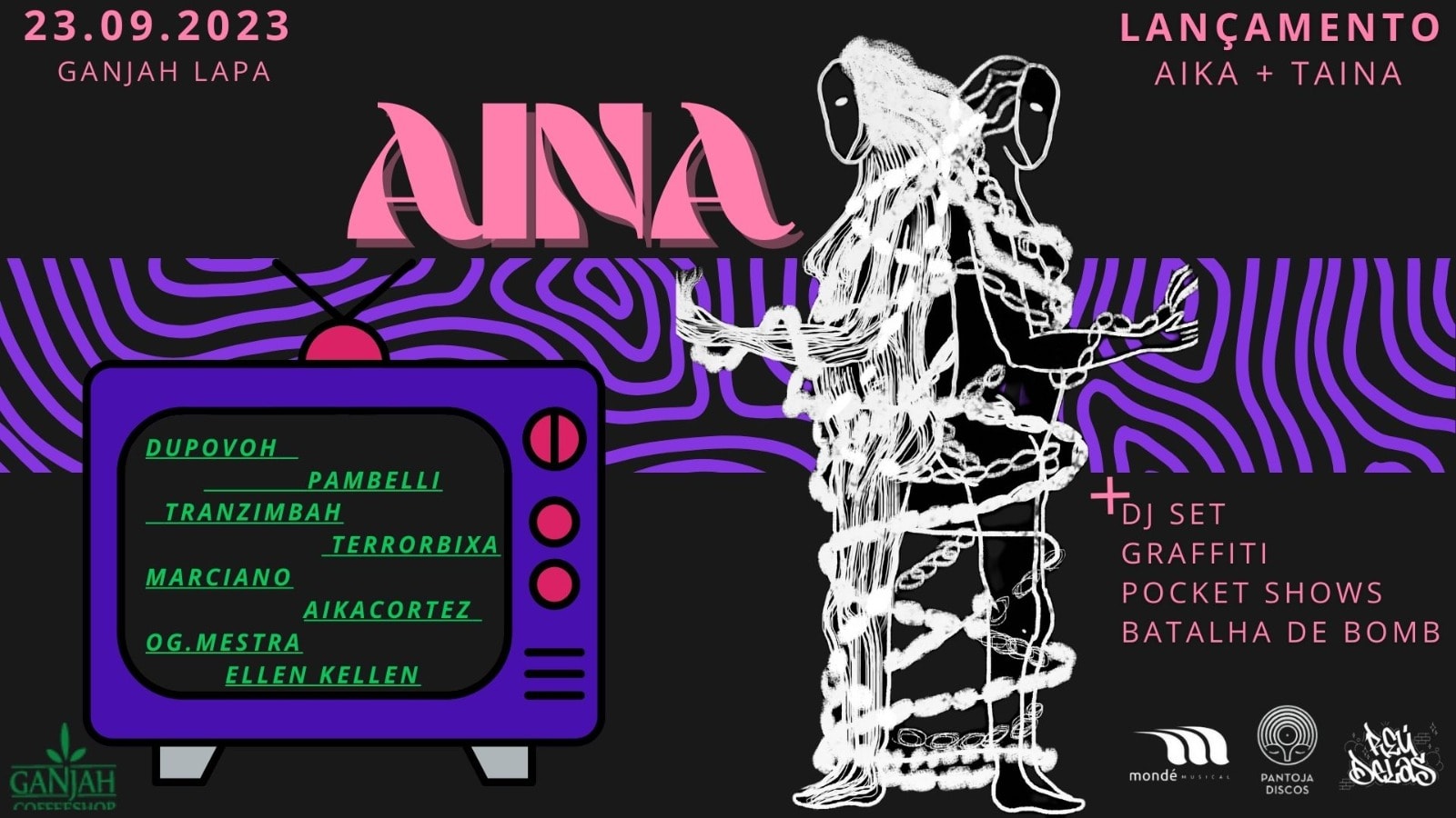 Lançamento Aina + Reú Delas Cover