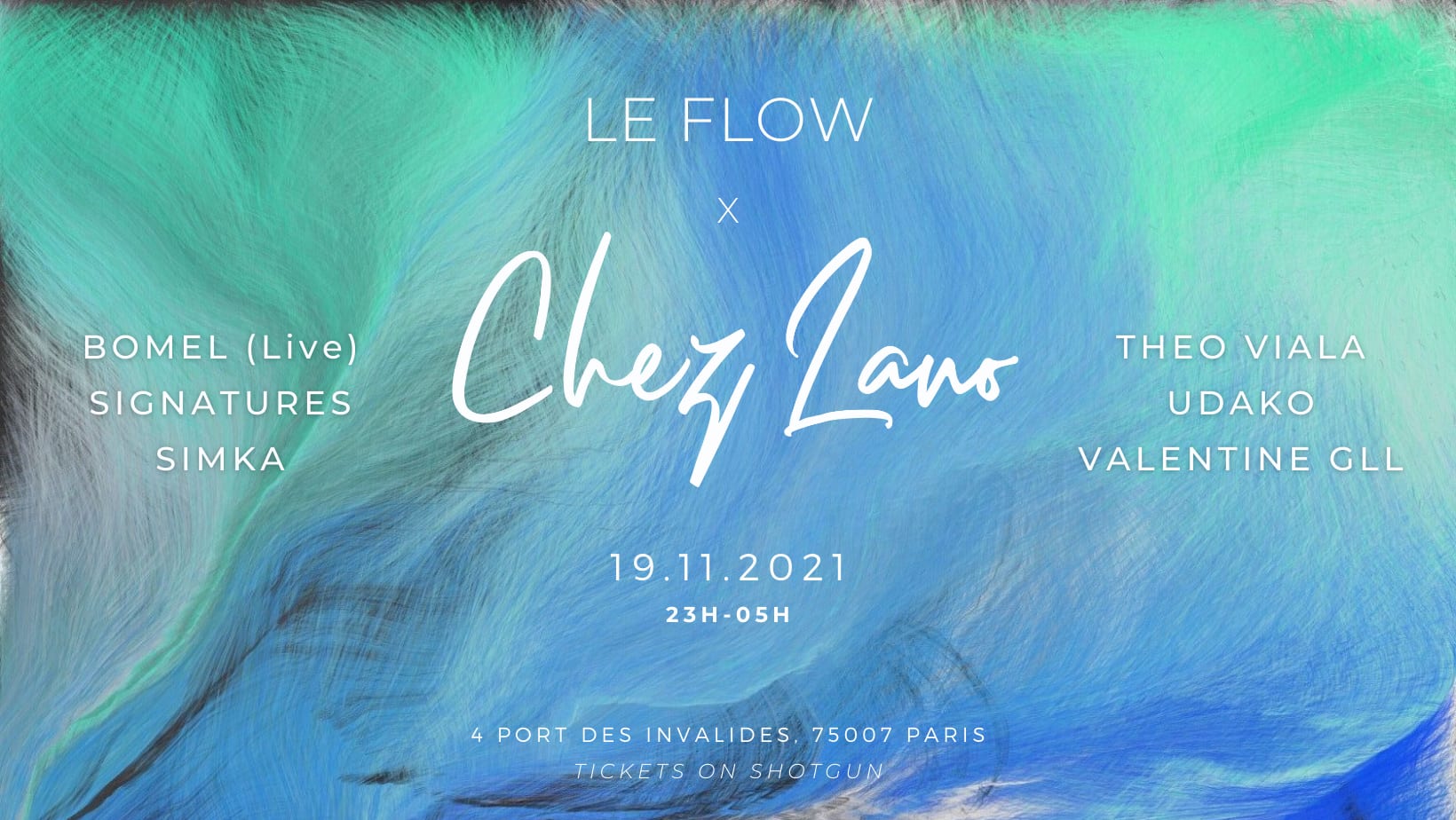 Le Flow X Chez Lano W/ Bomel, Simka, Valentine Gll And More... Cover