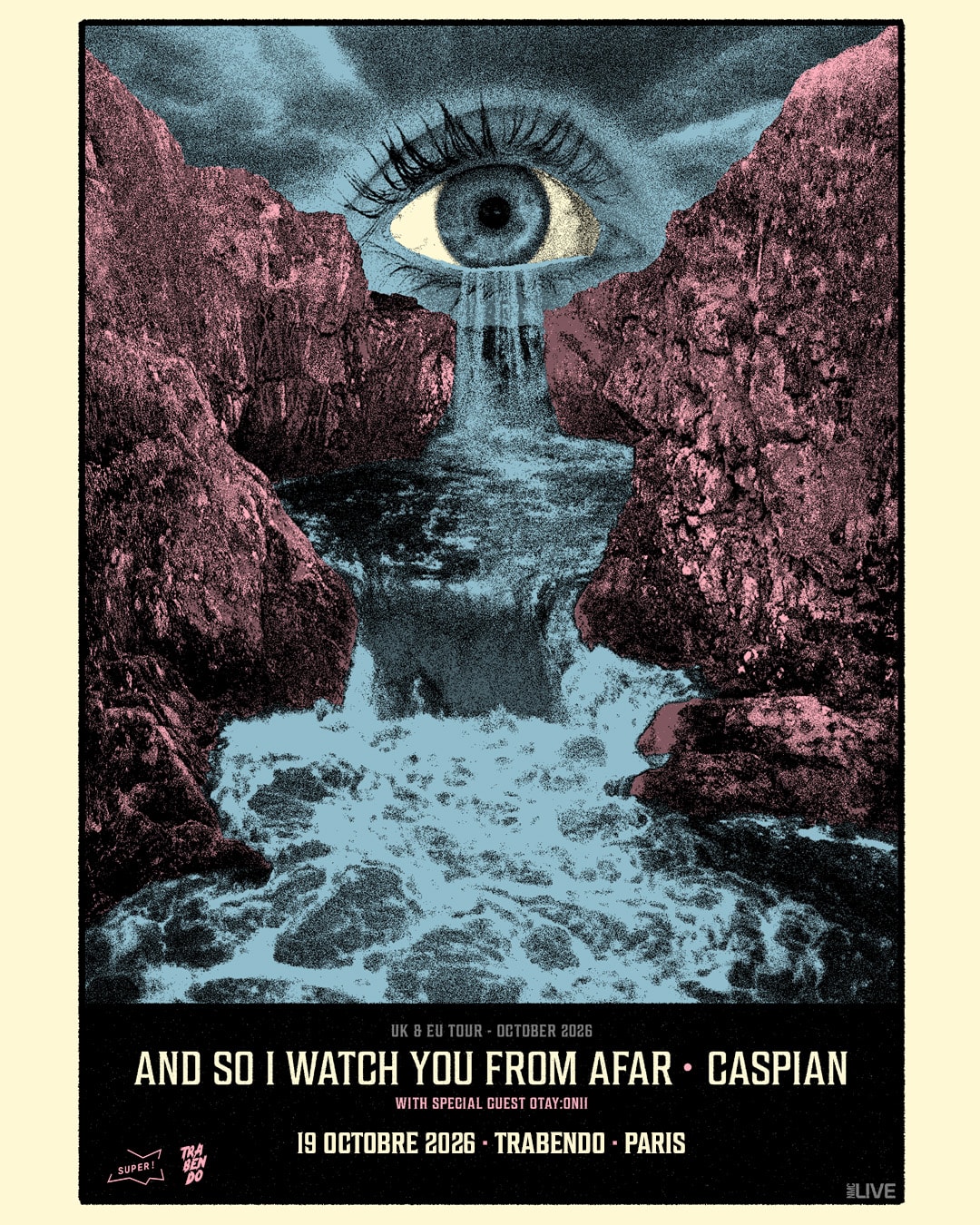 And So I Watch You From Afar & Caspian @ Trabendo Cover