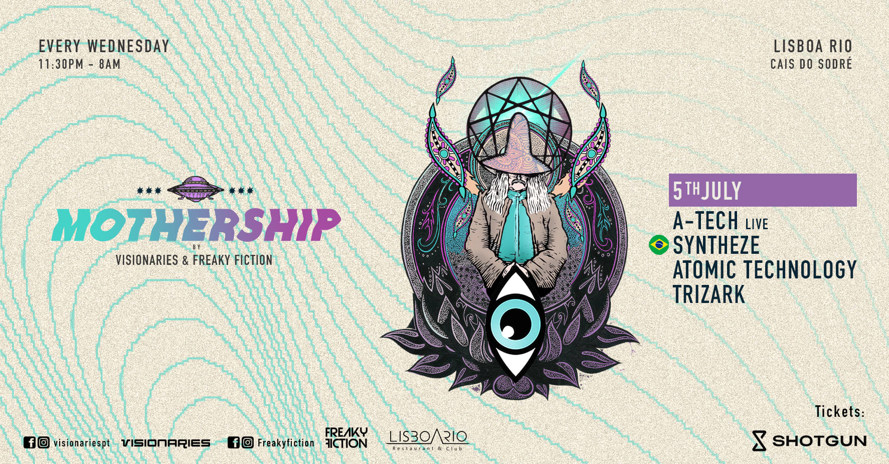 Mothership By Visionaries & Freaky Fiction - 5th July Cover