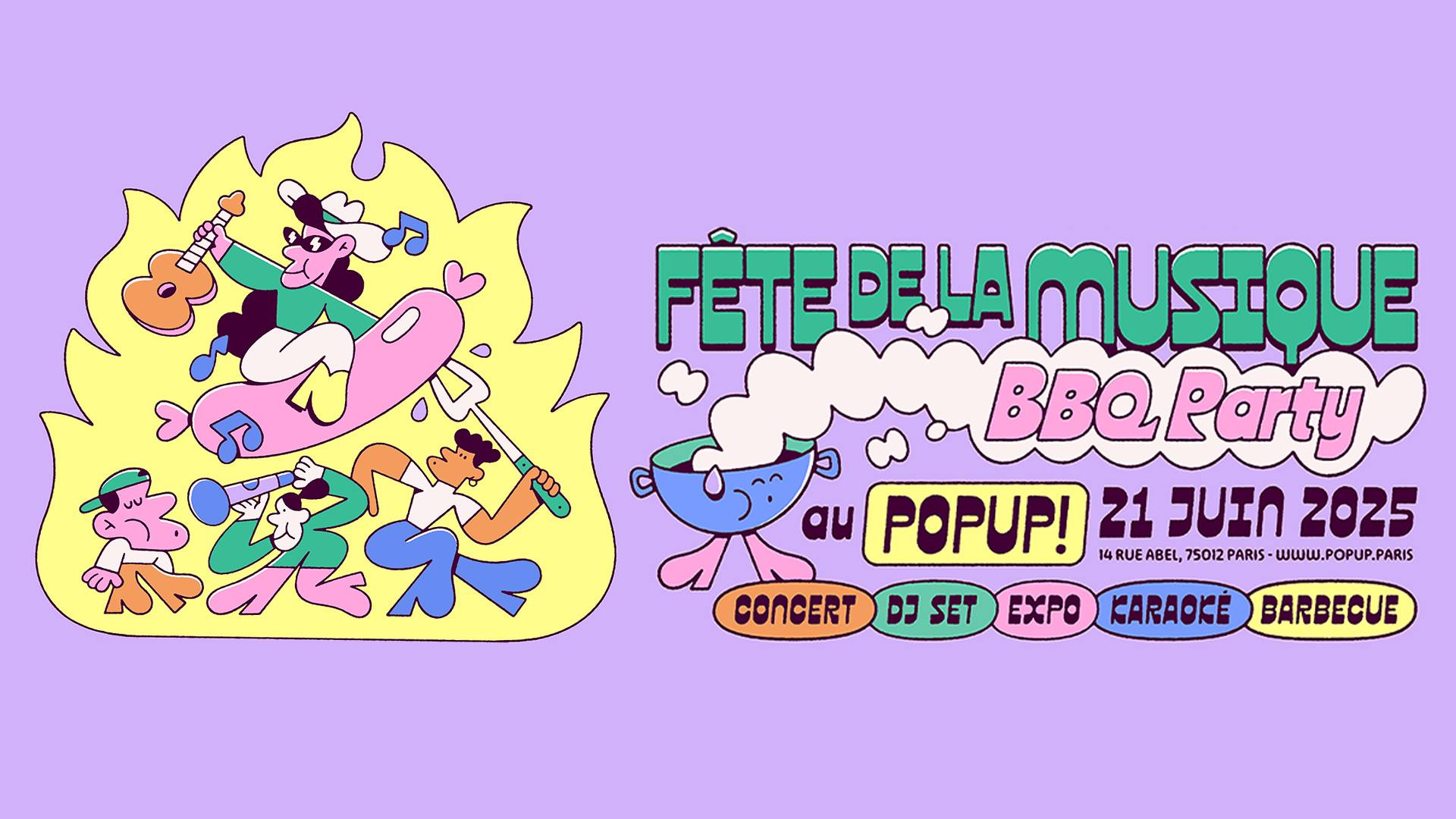 Fête De La Musique : Bbq Party ! Cover