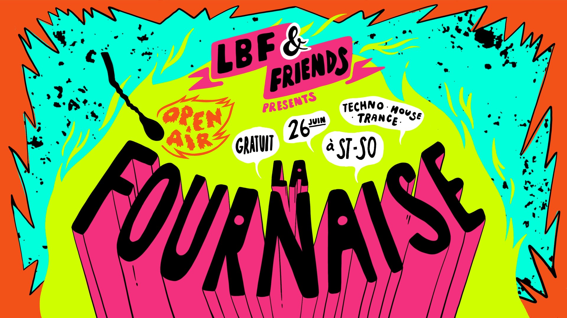 La Bonne Fête & Friends : La Fournaise Cover